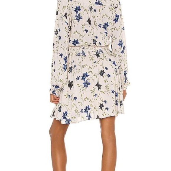 Free People Lighten Up Mini floral  in Tea Combo sz XS NWT - Picture 6 of 6